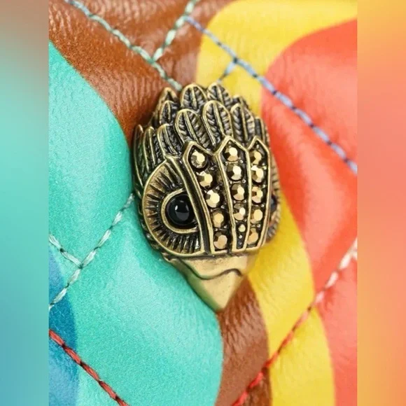 NWT Kurt Geiger XS Kensington Bead Charm Swirl Crossbody Bag - Picture 5 of 14